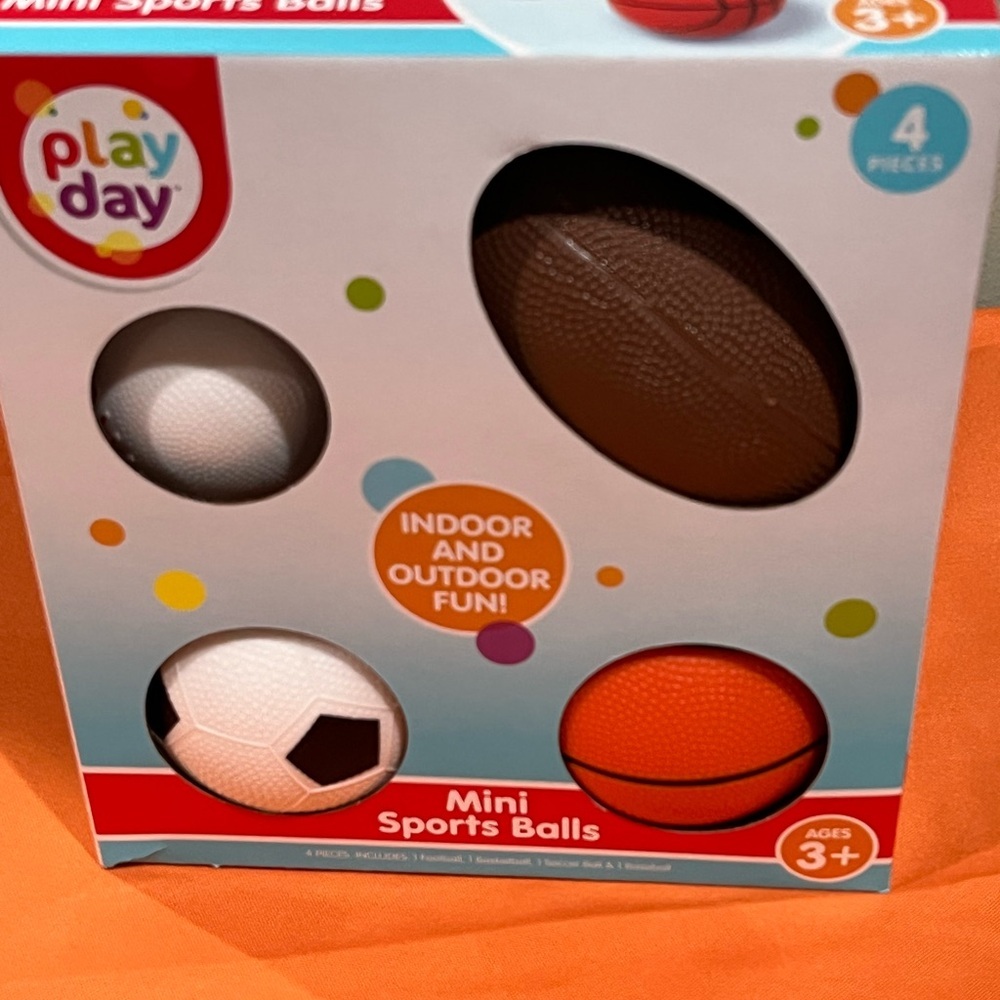 6/$25 Kids Sports Ball Play Set Play Day - Picture 6 of 6